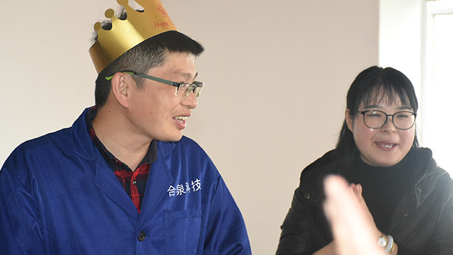 合泉儀表為員工慶祝生日